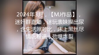 2024年3月，【MJ作品】，迷奸群直播，迷玩表妹操出尿，含生活照对比，床上黑丝尽情玩粉逼，劲爆炸裂