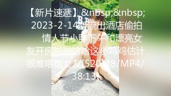 【新片速遞】&nbsp;&nbsp; 2023-2-14新流出酒店偷拍❤️情人节小胖下午和漂亮女友开房啪啪哈哈这小鸡鸡估计很难喂饱女友[520MB/MP4/38:13]