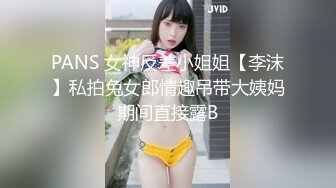 PANS 女神反差小姐姐【李沫】私拍兔女郎情趣吊带大姨妈期间直接露B