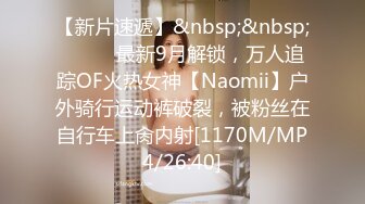 【新片速遞】&nbsp;&nbsp;⚫️⚫️最新9月解锁，万人追踪OF火热女神【Naomii】户外骑行运动裤破裂，被粉丝在自行车上肏内射[1170M/MP4/26:40]